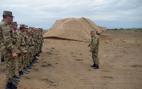 Учения ракетных и артиллерийских соединений ВС Азербайджана - Sputnik Азербайджан