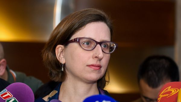 Исполняющий обязанности заместителя помощника министра обороны США Лаура Купер - Sputnik Азербайджан