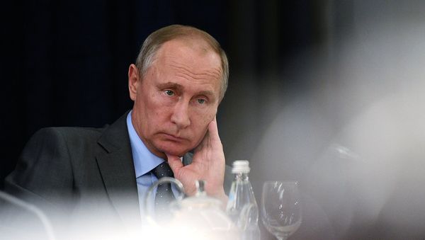 Президент РФ Владимир Путин, фото из архива - Sputnik Азербайджан