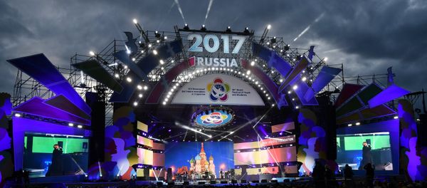 XIX Всемирный фестиваль молодежи и студентов. День первый - Sputnik Азербайджан