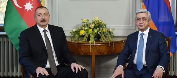 В Женеве состоялась встреча президентов Азербайджана и Армении - Sputnik Азербайджан