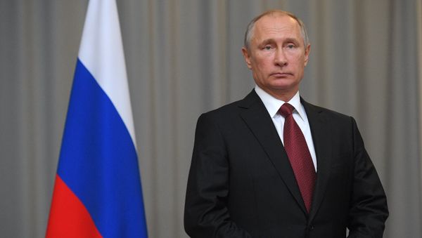 Президент РФ Владимир Путин, фото из архива - Sputnik Азербайджан