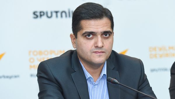 Политолог Эльхан Шахиноглу Политолог Эльхан Шахиноглу - Sputnik Азербайджан