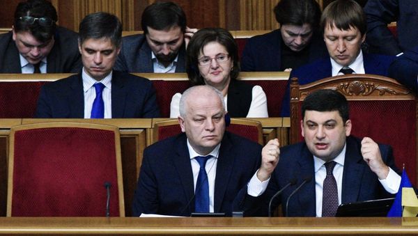 Заседание Верховной рады Украины в Киеве - Sputnik Азербайджан