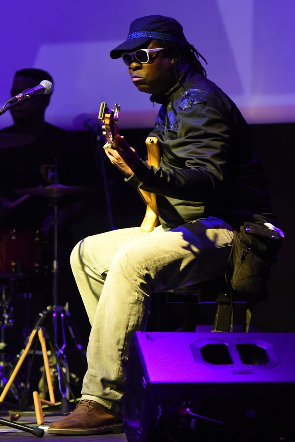 Концерт гвинейского музыканта Сейку Кояте в рамках Baku Jazz Festival 2017 - Sputnik Азербайджан