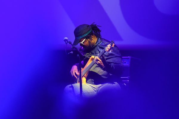 Концерт гвинейского музыканта Сейку Кояте в рамках Baku Jazz Festival 2017 - Sputnik Азербайджан