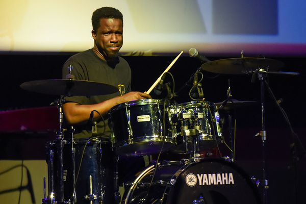 Концерт гвинейского музыканта Сейку Кояте в рамках Baku Jazz Festival 2017 - Sputnik Азербайджан