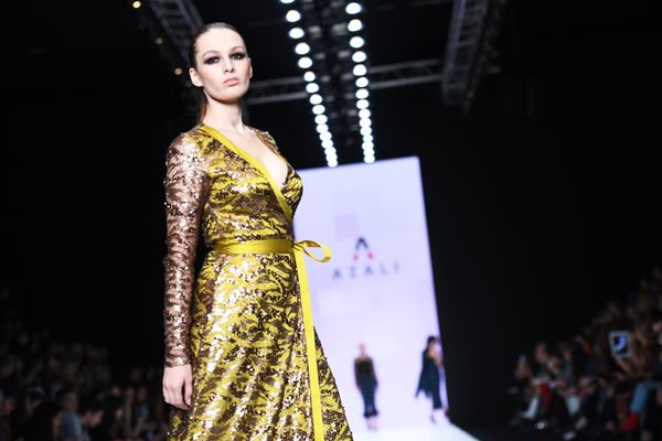Mercedes-Benz Fashion Week Russia. День первый - Sputnik Азербайджан