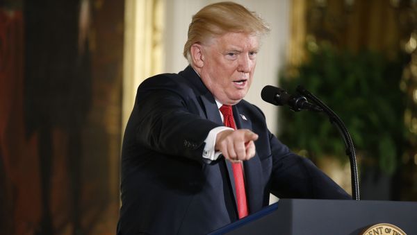 Президент США Дональд Трамп, фото из архива - Sputnik Азербайджан
