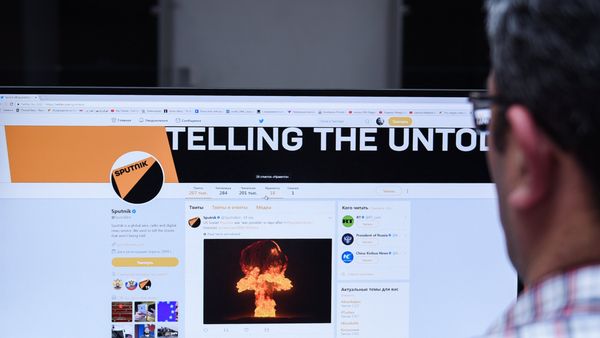 Страница агентства Sputnik в социальной сети Twitter - Sputnik Азербайджан