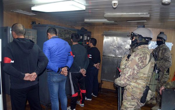 Cамооценка 1-го уровня по Воспрещению действий в море с Палубной группой ВМС Азербайджана, объявленной в Объединение Совместных Сил - Sputnik Азербайджан