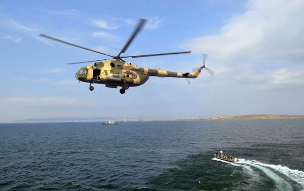 Cамооценка 1-го уровня по Воспрещению действий в море с Палубной группой ВМС Азербайджана, объявленной в Объединение Совместных Сил - Sputnik Азербайджан