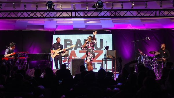 Выступление американской джаз-группы Kennedy Administration на Baku Jazz Festival 2017 - Sputnik Азербайджан
