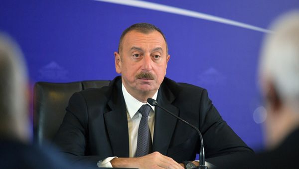 Президент Азербайджана Ильхам Алиев - Sputnik Азербайджан