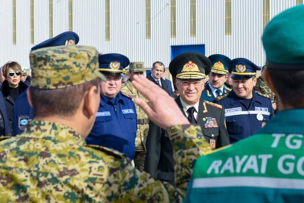 Международные комплексные учения по совместной деятельности МЧС Азербайджана, России, Казахстана, Ирана и Туркменистана Хазар 2017 - Sputnik Азербайджан