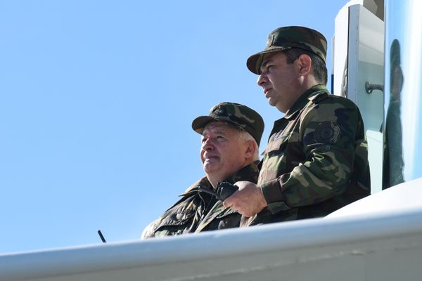 Международные комплексные учения по совместной деятельности МЧС Азербайджана, России, Казахстана, Ирана и Туркменистана Хазар 2017 - Sputnik Азербайджан