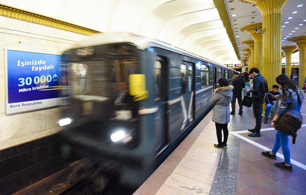 Бакинский метрополитен. Станция Нариман Нариманов - Sputnik Азербайджан