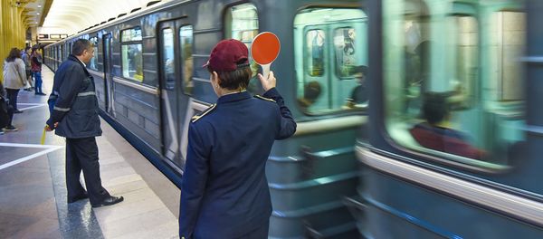 Бакинский метрополитен. Станция Нариман Нариманов - Sputnik Азербайджан