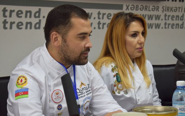 Пресс-конференция, посвященная итогам международного кулинарного чемпионата в Македонии - Sputnik Азербайджан