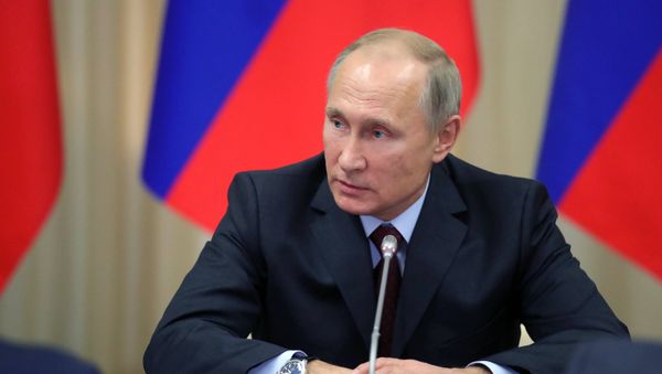 Президент РФ Владимир Путин, фото из архива - Sputnik Азербайджан