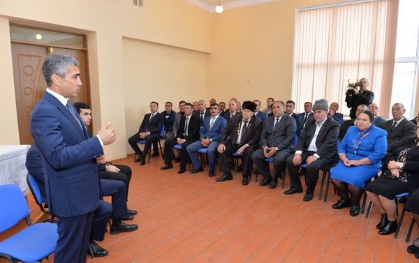 Представители Общественного объединения Региональное развитие Фонда Гейдара Алиева побывали в Агдамском районе - Sputnik Азербайджан