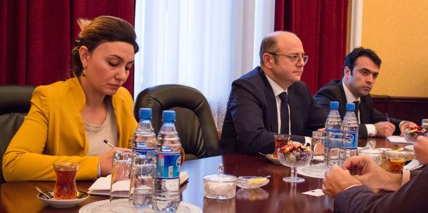 Посол ЕС в Азербайджане Кестутис Янкаускас побывал в Министерстве энергетики Азербайджана - Sputnik Азербайджан