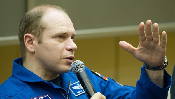 Российский член экипажа ТПК Союз ТМА-10М Олег Котов - Sputnik Азербайджан