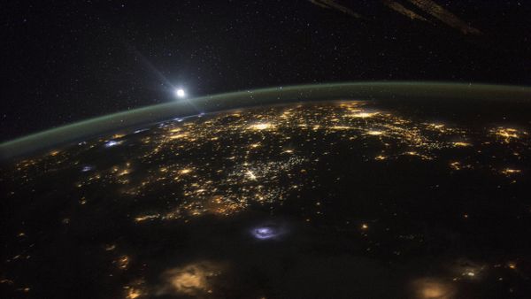 Вид Земли из космоса, фото из архива - Sputnik Азербайджан