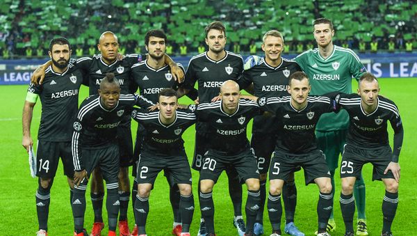 Матч пятого тура группового этапа Лиги чемпионов UEFA между ФК Карабах и ФК Челси - Sputnik Азербайджан