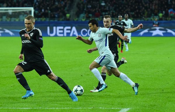 Матч пятого тура группового этапа Лиги чемпионов UEFA между ФК Карабах и ФК Челси Матч пятого тура группового этапа Лиги чемпионов UEFA между ФК Карабах и ФК Челси - Sputnik Азербайджан