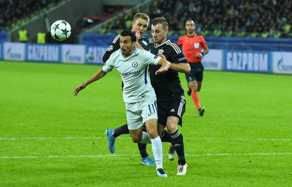 Матч пятого тура группового этапа Лиги чемпионов UEFA между ФК Карабах и ФК Челси Матч пятого тура группового этапа Лиги чемпионов UEFA между ФК Карабах и ФК Челси - Sputnik Азербайджан