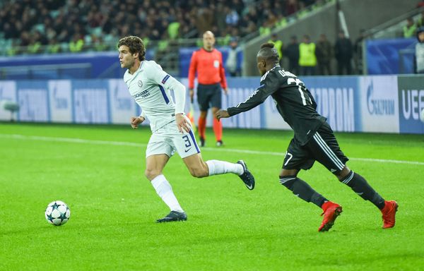 Матч пятого тура группового этапа Лиги чемпионов UEFA между ФК Карабах и ФК Челси - Sputnik Азербайджан