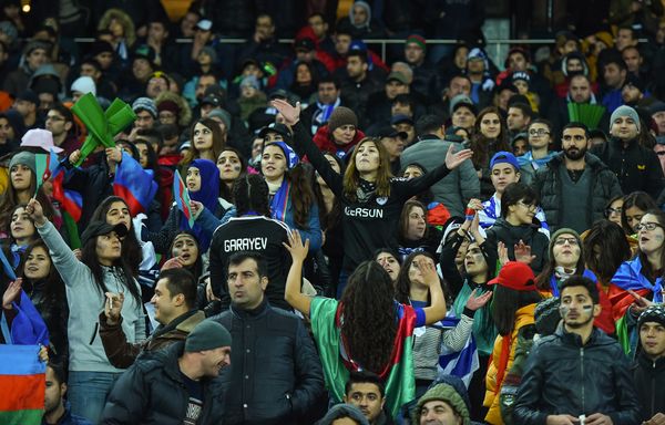 Матч пятого тура группового этапа Лиги чемпионов UEFA между ФК Карабах и ФК Челси - Sputnik Азербайджан