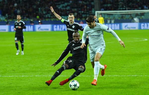 Матч пятого тура группового этапа Лиги чемпионов UEFA между ФК Карабах и ФК Челси - Sputnik Азербайджан