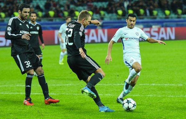 Матч пятого тура группового этапа Лиги чемпионов UEFA между ФК Карабах и ФК Челси Матч пятого тура группового этапа Лиги чемпионов UEFA между ФК Карабах и ФК Челси - Sputnik Азербайджан