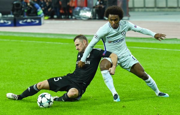 Матч пятого тура группового этапа Лиги чемпионов UEFA между ФК Карабах и ФК Челси - Sputnik Азербайджан