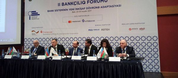 Второй банковский форум Адаптация банковской системы на новом этапе развития - Sputnik Азербайджан