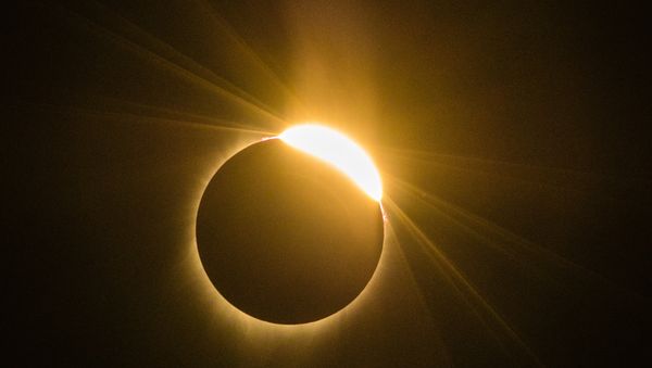 Солнечное затмение, фото из архива - Sputnik Азербайджан