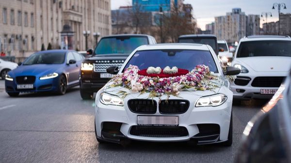 Свадебный кортеж в Баку, фото из архива - Sputnik Азербайджан