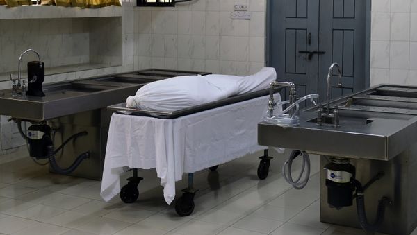 Труп,архивное фото - Sputnik Азербайджан