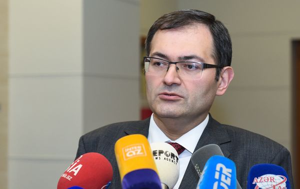 Церемония награждения финалистов интеллектуального соревнования среди молодежи Mən Azərbaycanlıyam - Sputnik Азербайджан
