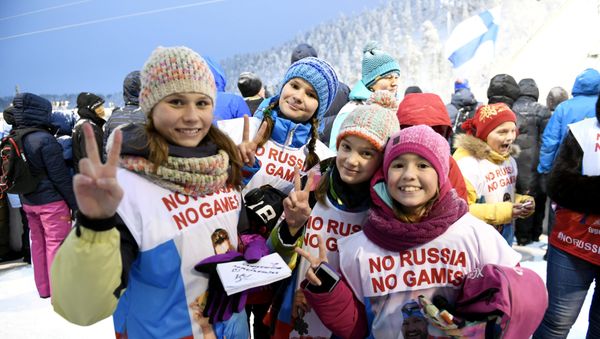 Флешмоб – noRussianoGames - Sputnik Азербайджан