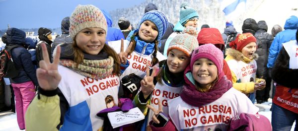 Флешмоб – noRussianoGames - Sputnik Азербайджан