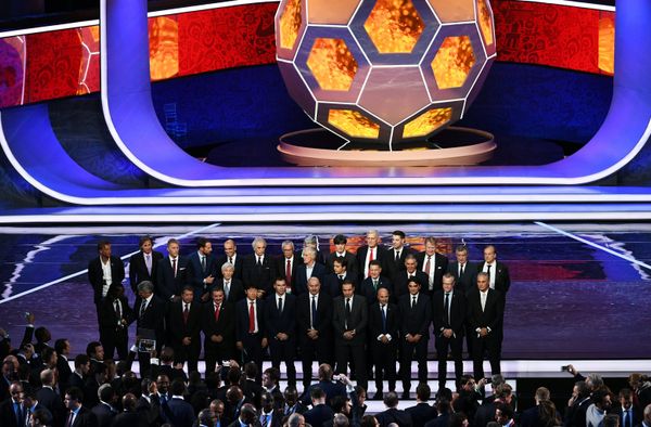 Тренеры сборных на официальной жеребьевке чемпионата мира по футболу 2018 - Sputnik Азербайджан