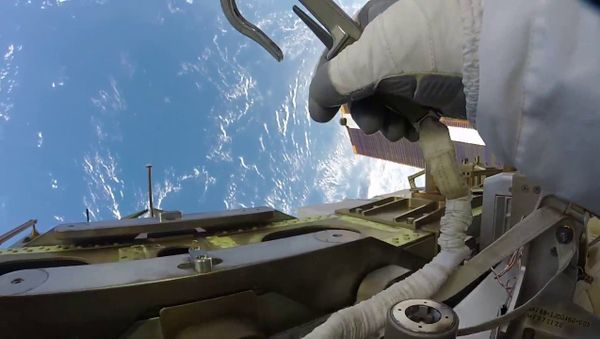 Астронавт NASA снял Землю - Sputnik Азербайджан