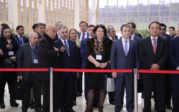 Открытие выставки Bakutel 2017 - Sputnik Азербайджан