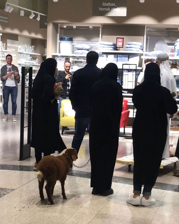 Арабские туристы в Ganjlik Mall  - Sputnik Азербайджан
