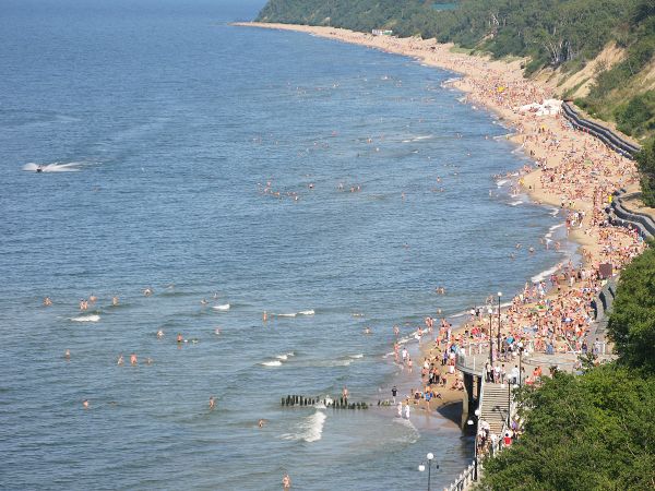 Светлогорск – город-курорт в 30 км к северо-западу от Калининграда - Sputnik Азербайджан