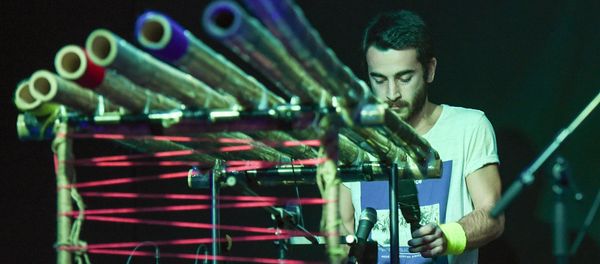Выступление грузинской группы TSU Art на музыкальном фестивале Silk Road Festival 2017 - Sputnik Азербайджан