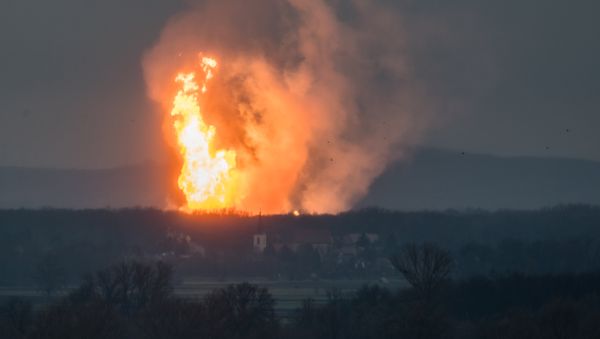 Взрыв на газопроводе в Австрии - Sputnik Азербайджан